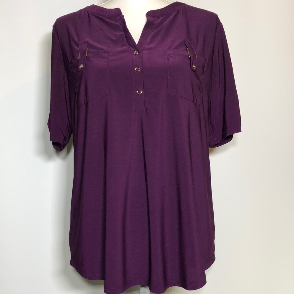 Perseption Concept Blouse Size Large - image 1